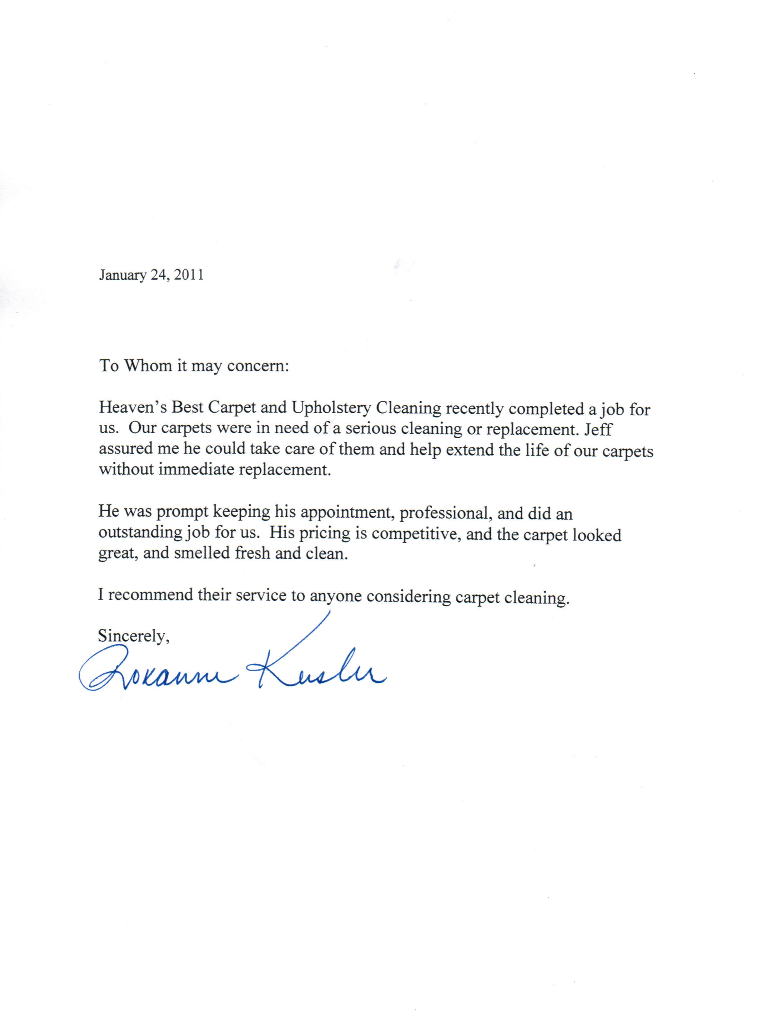 Good Business Letters