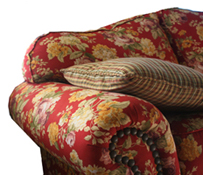 Red Clean Couch