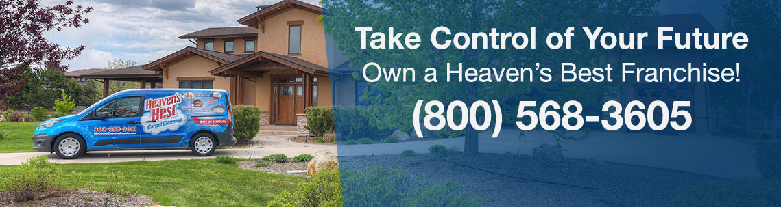 Own a Heaven's Best Franchise! (800) 568-3605